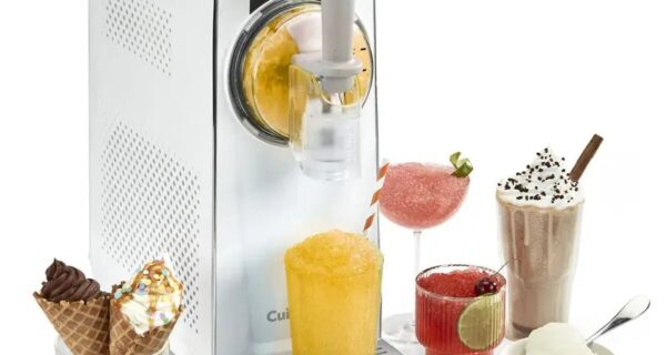 Cuisinart Frost Fusion 6-in-1 soft serve ice cream and slushie maker