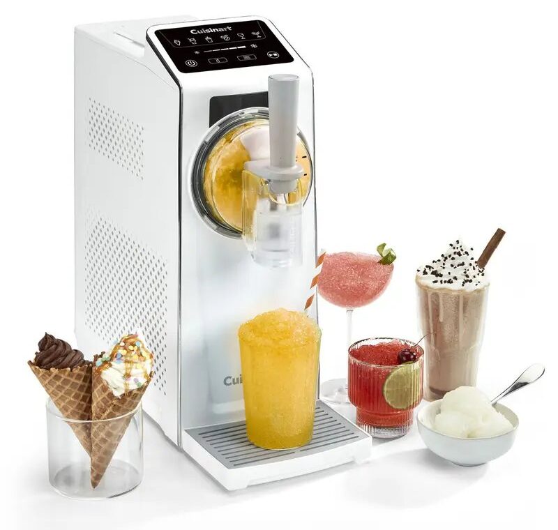Cuisinart Frost Fusion 6-in-1 soft serve ice cream and slushie maker