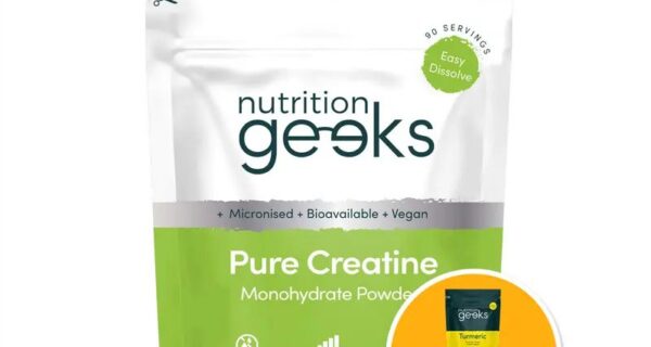 Nutrition Geeks Pure Creatine Monohydrate Powder 315g pouch
